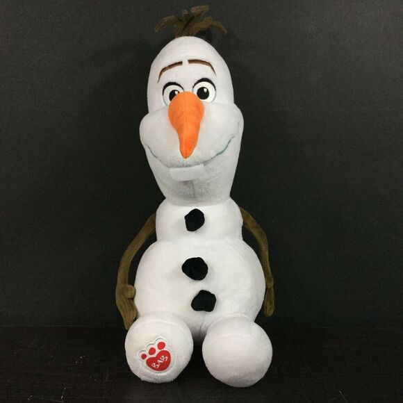 Build-A-Bear - Frozen - Olaf Plush - Embroidered - Snowman Winter Ice Snow - Picture 1 of 4
